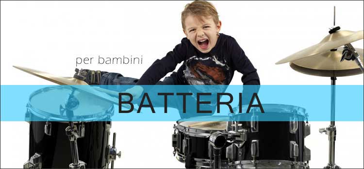 corsi di batteria per bambini